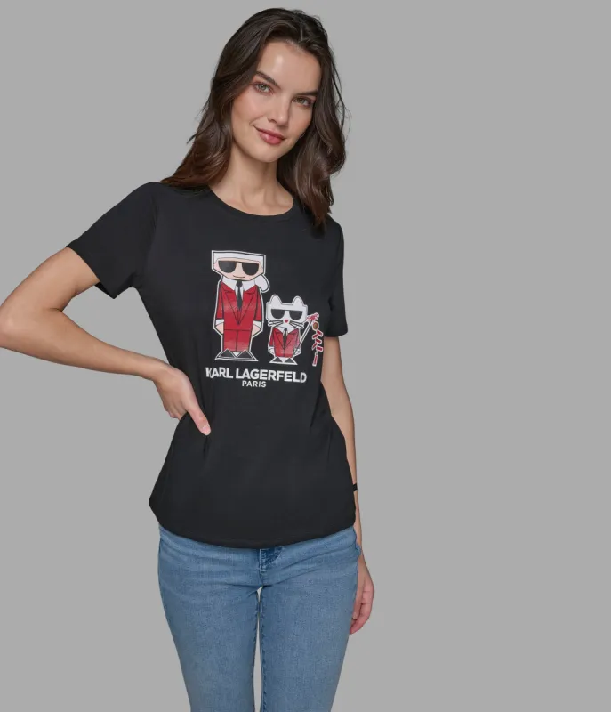 LUNAR NEW YEAR DUO TEE sold by Karl Lagerfeld Paris
