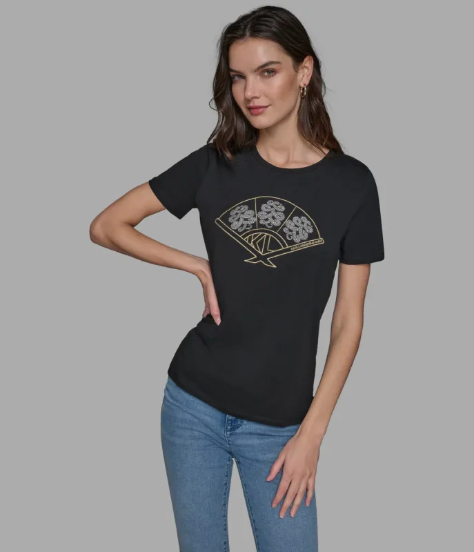 LUNAR NEW YEAR FAN TEE made by Karl Lagerfeld Paris