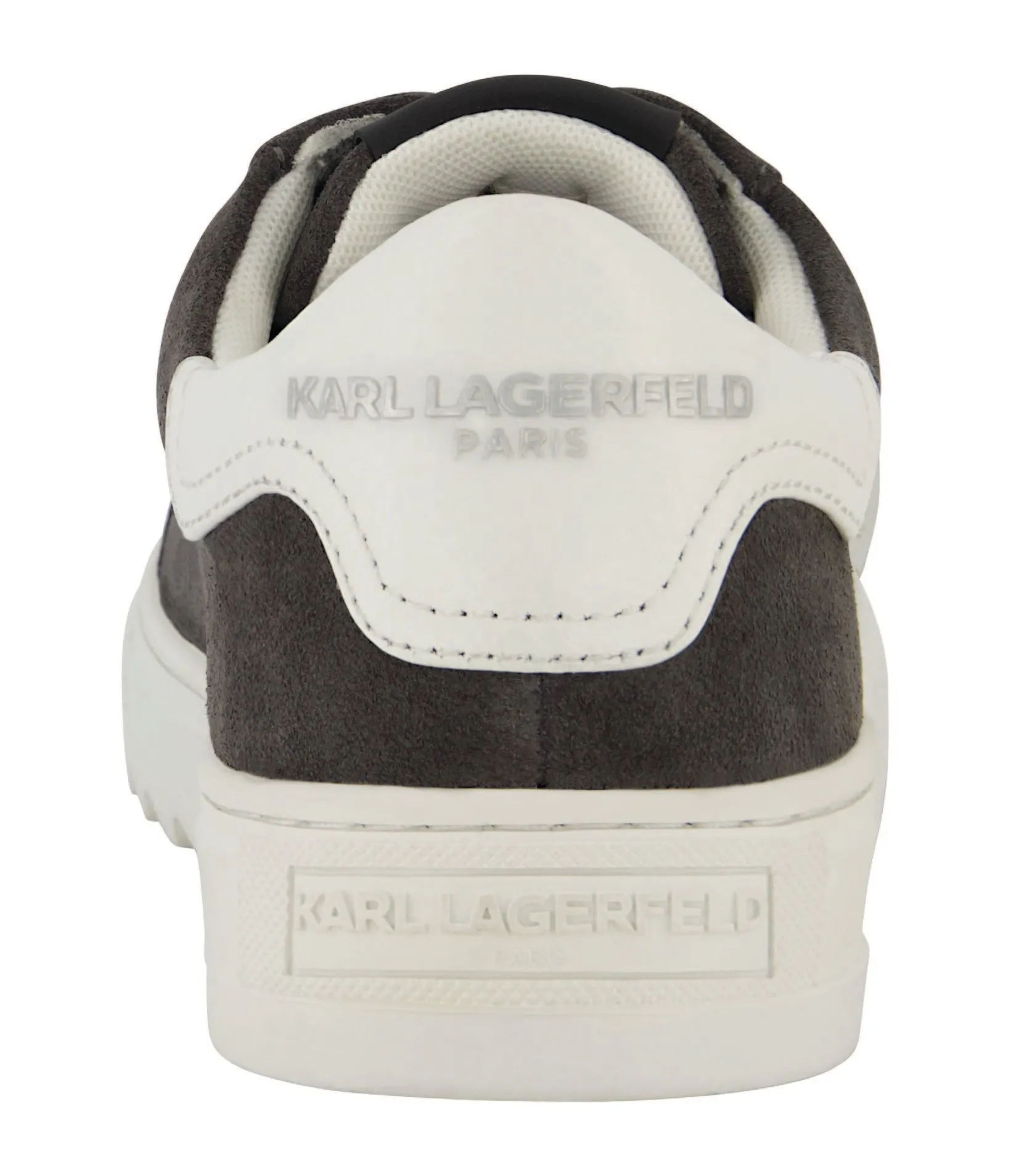 SUEDE PLAIN TOE SNEAKER WITH SIDE TONAL LOGO PLAT sold by Karl Lagerfeld Paris product image thumbnail 5