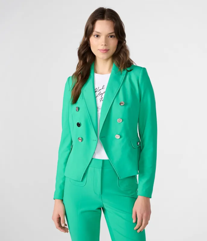 NYLON COMPRESSION BLAZER sold by Karl Lagerfeld Paris