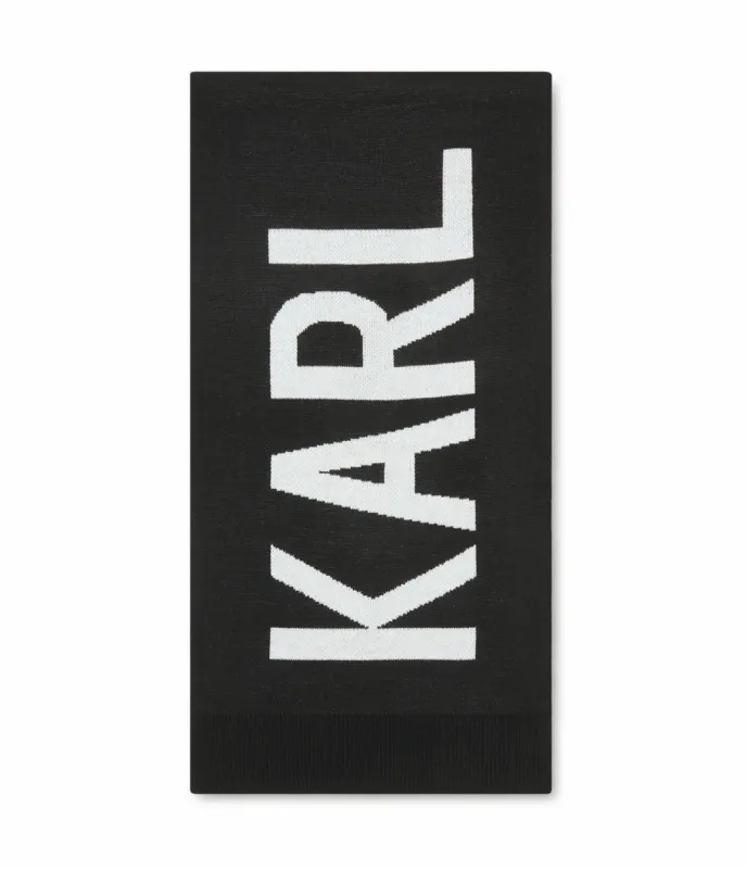 KLP LOGO SCARF sold by Karl Lagerfeld Paris