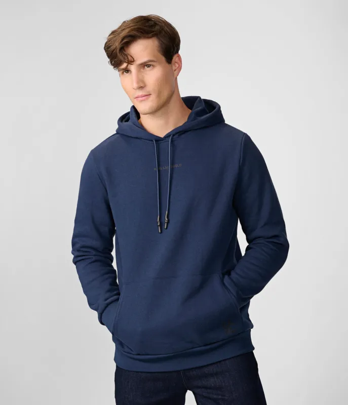 LOGO FLEECE HOODIE sold by Karl Lagerfeld Paris