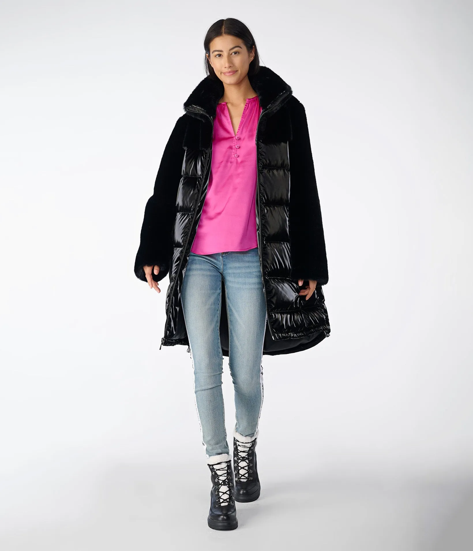 BALLOON SLEEVE BLOUSE sold by Karl Lagerfeld Paris product image thumbnail 4