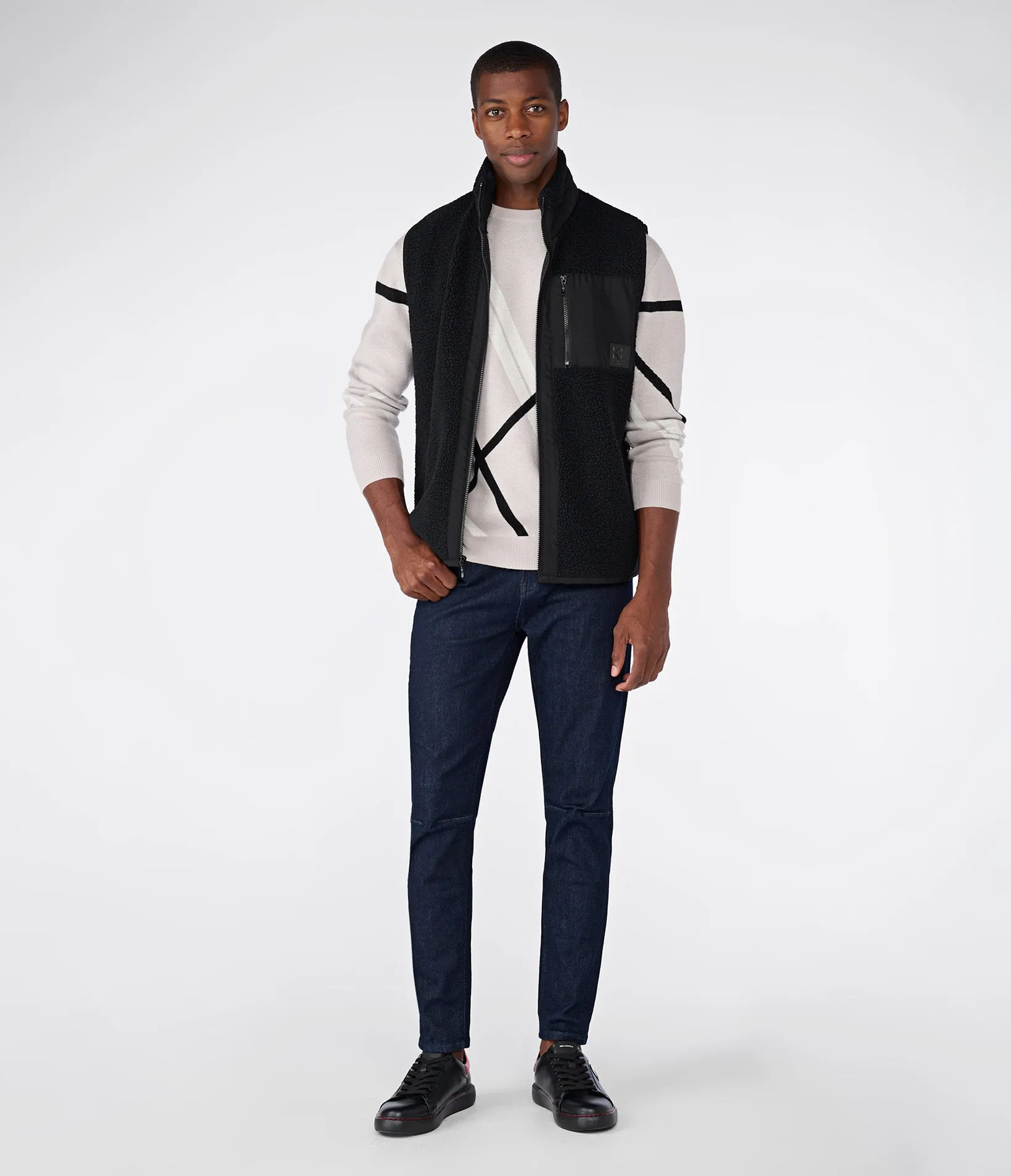 SHERPA VEST sold by Karl Lagerfeld Paris product image thumbnail 4