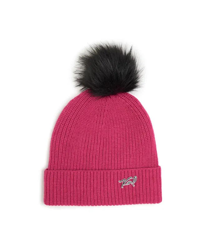 RIBBED KARL HAT sold by Karl Lagerfeld Paris