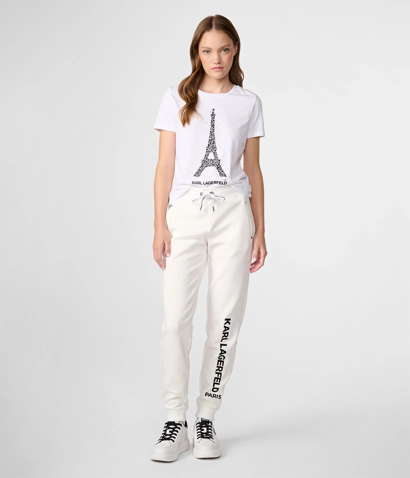 KARL HEAD SILHOUETTE EIFFEL TOWER TEE sold by Karl Lagerfeld Paris product image thumbnail 4