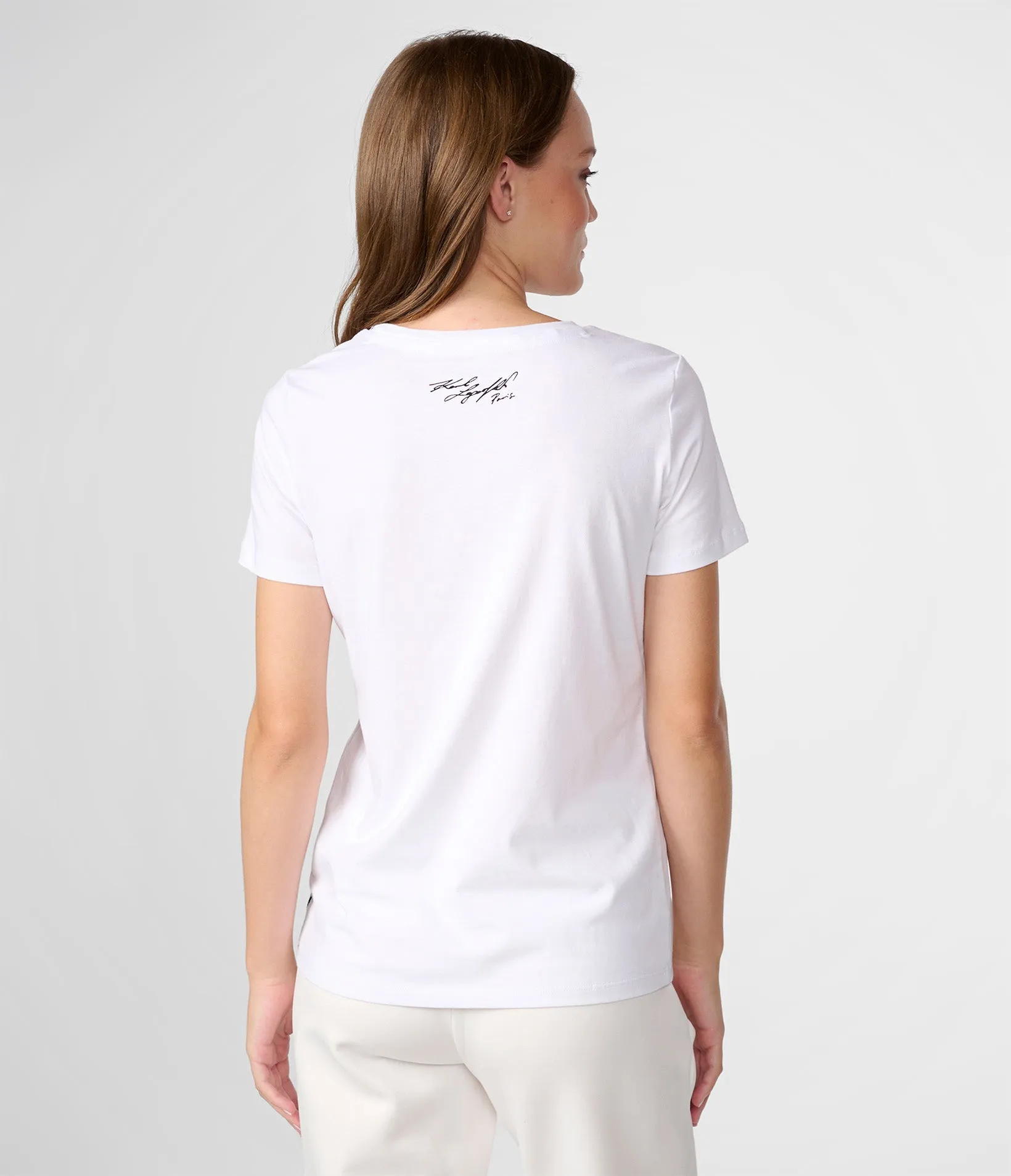 KARL HEAD SILHOUETTE EIFFEL TOWER TEE sold by Karl Lagerfeld Paris product image thumbnail 2