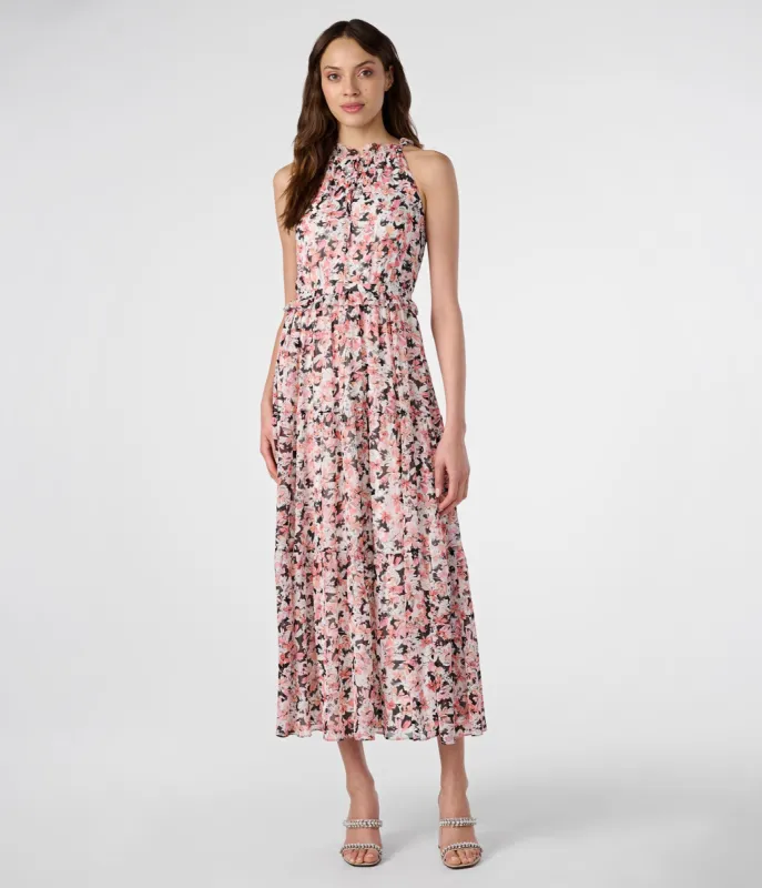 HIGH NECK FLORAL MAXI DRESS sold by Karl Lagerfeld Paris