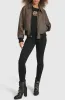 HERRINGBONE SPARKLE BOMBER JACKET sold by Karl Lagerfeld Paris