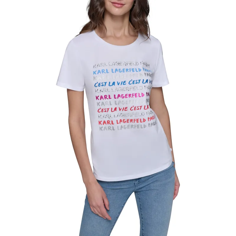 CEST LA VIE TEE sold by Karl Lagerfeld Paris
