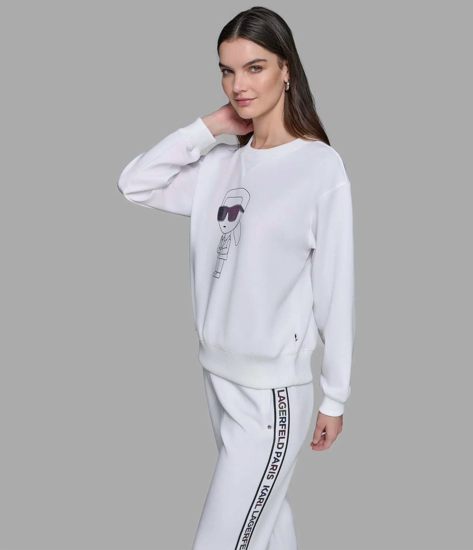 KARL HEAD SWEATSHIRT sold by Karl Lagerfeld Paris product image thumbnail 3