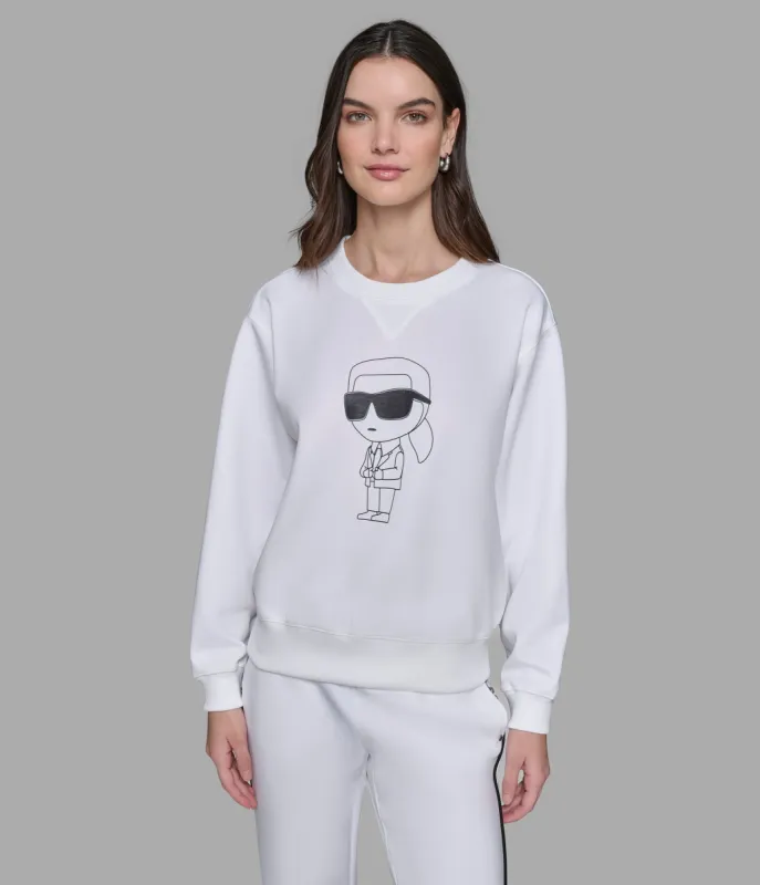KARL HEAD SWEATSHIRT sold by Karl Lagerfeld Paris