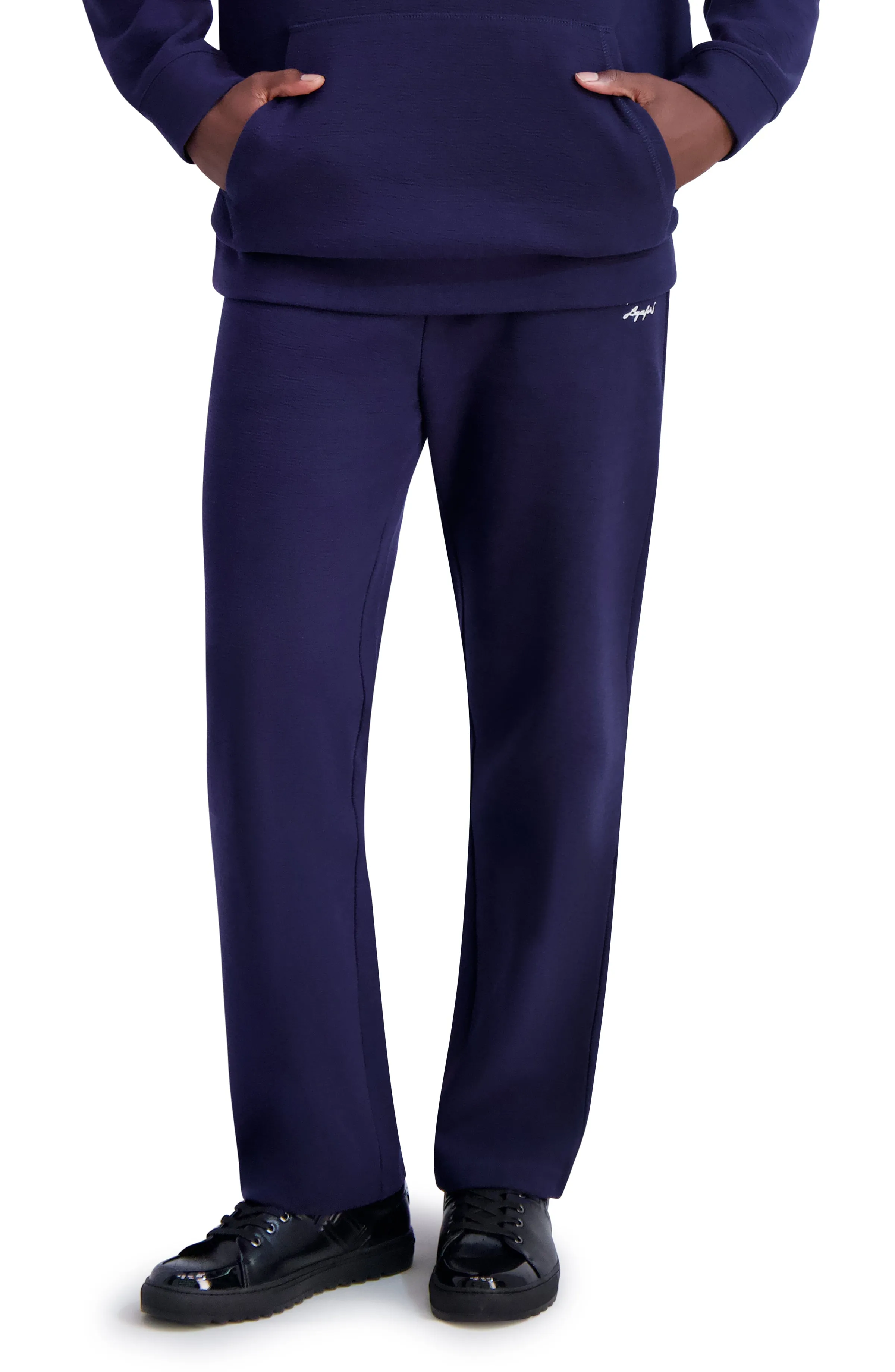 SIGNATURE FLEECE PANT sold by Karl Lagerfeld Paris