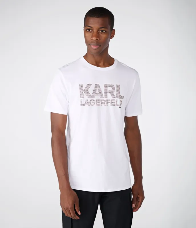 MICRO DOT LOGO TEE sold by Karl Lagerfeld Paris