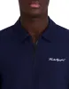 RIB ZIP SIGNATURE LOGO POLO sold by Karl Lagerfeld Paris
