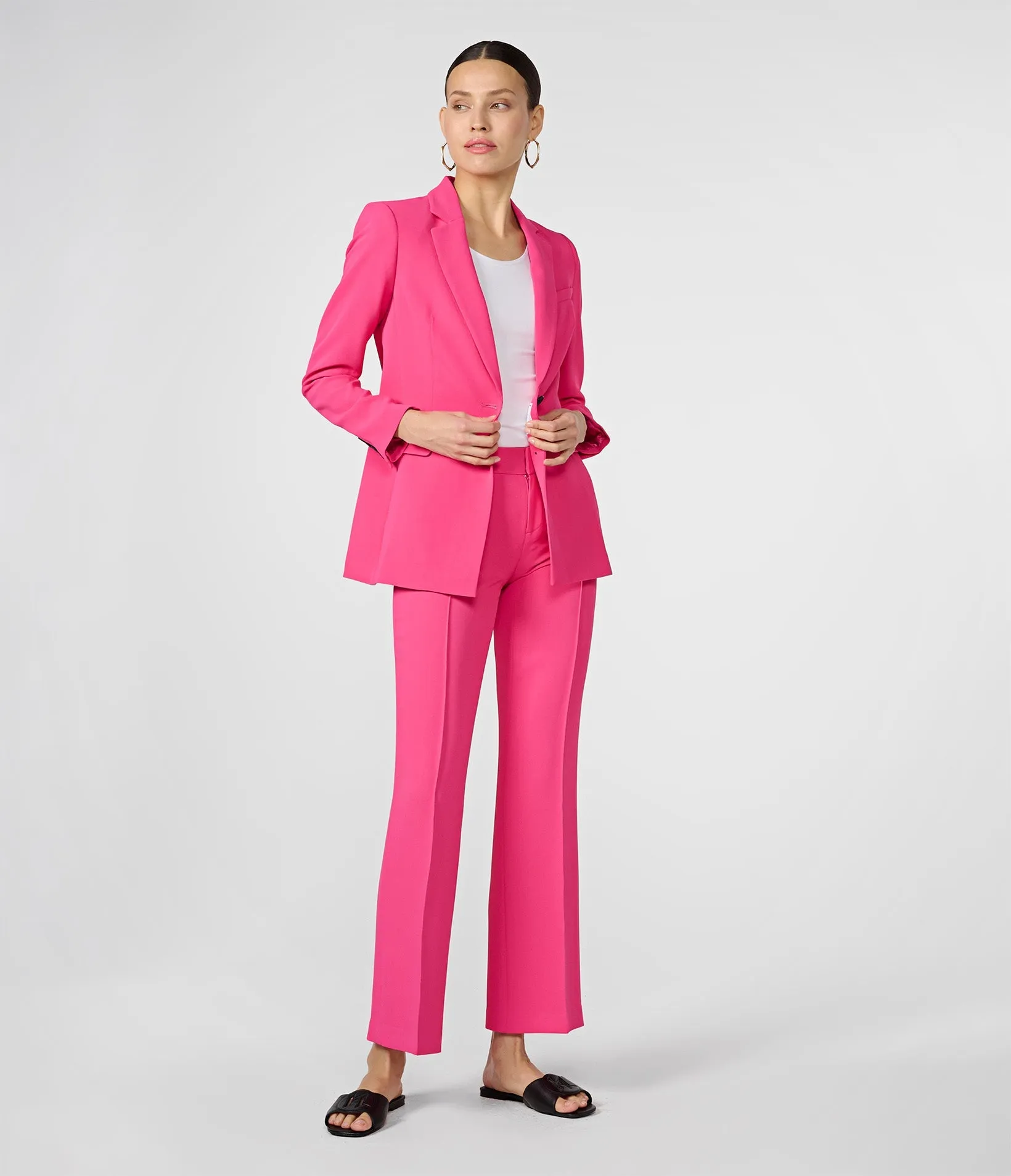 STRETCH TWILL SUITING BLAZER sold by Karl Lagerfeld Paris product image thumbnail 4