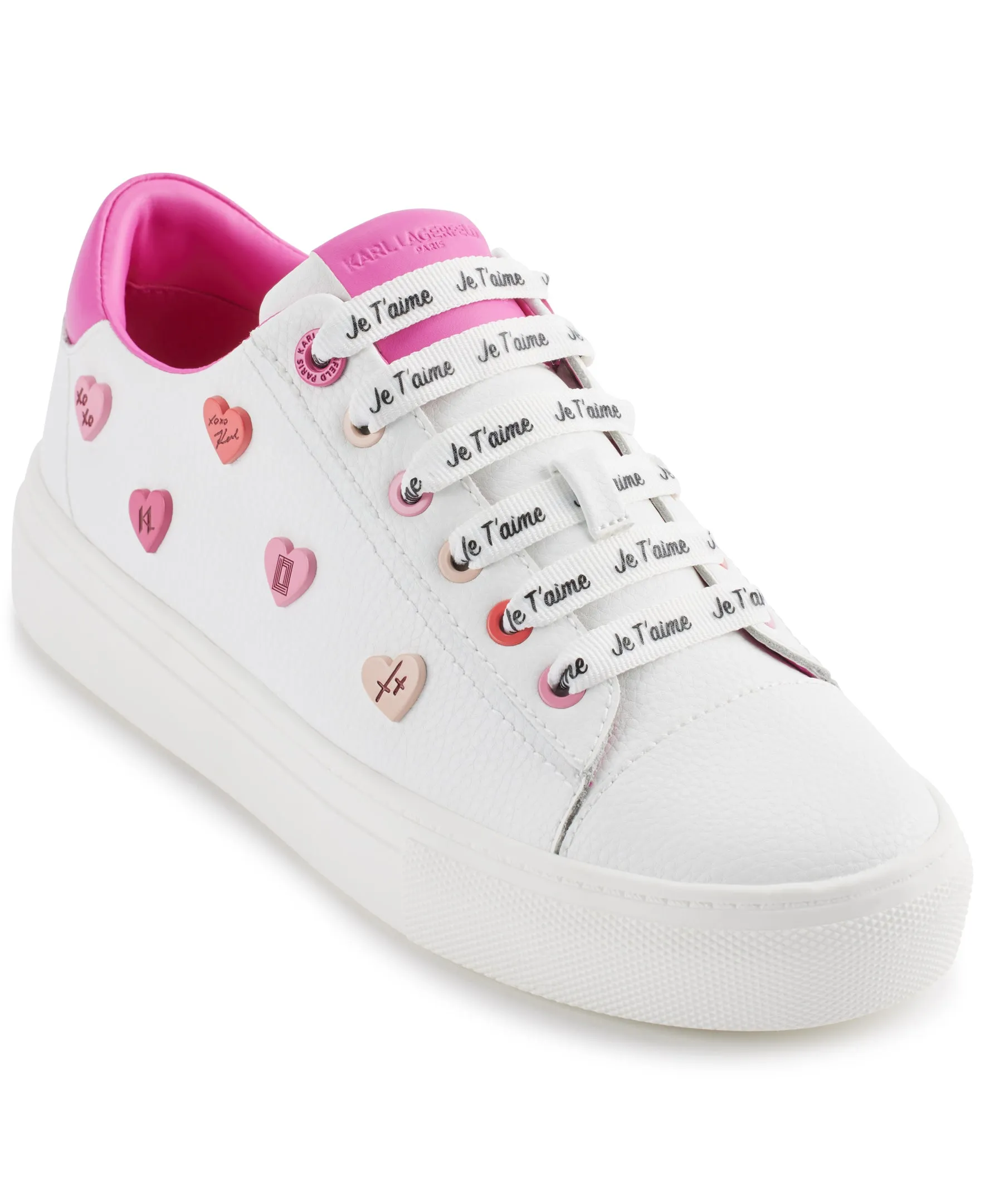 CATE PINS HEART SNEAKER sold by Karl Lagerfeld Paris