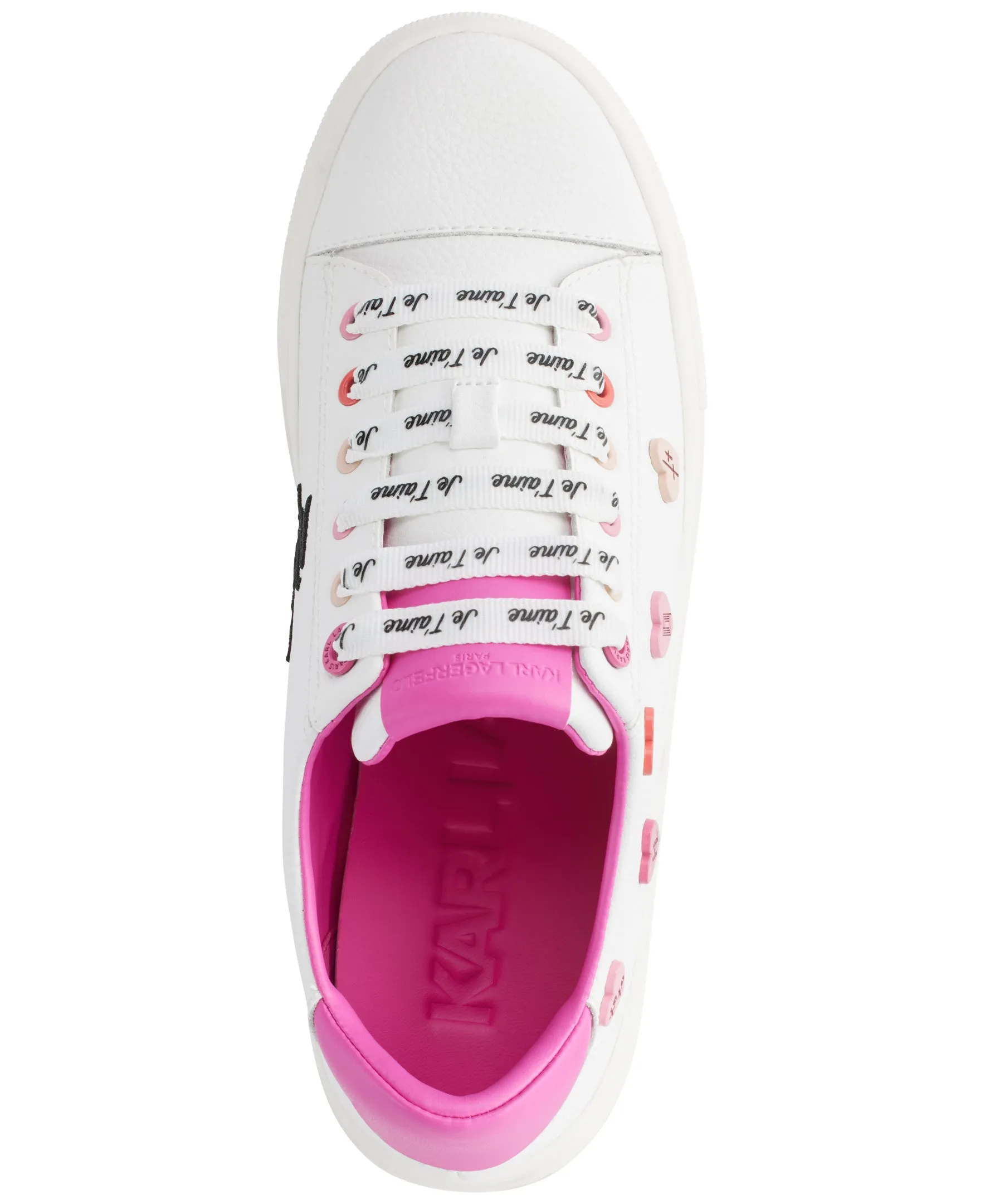 CATE PINS HEART SNEAKER sold by Karl Lagerfeld Paris product image thumbnail 3