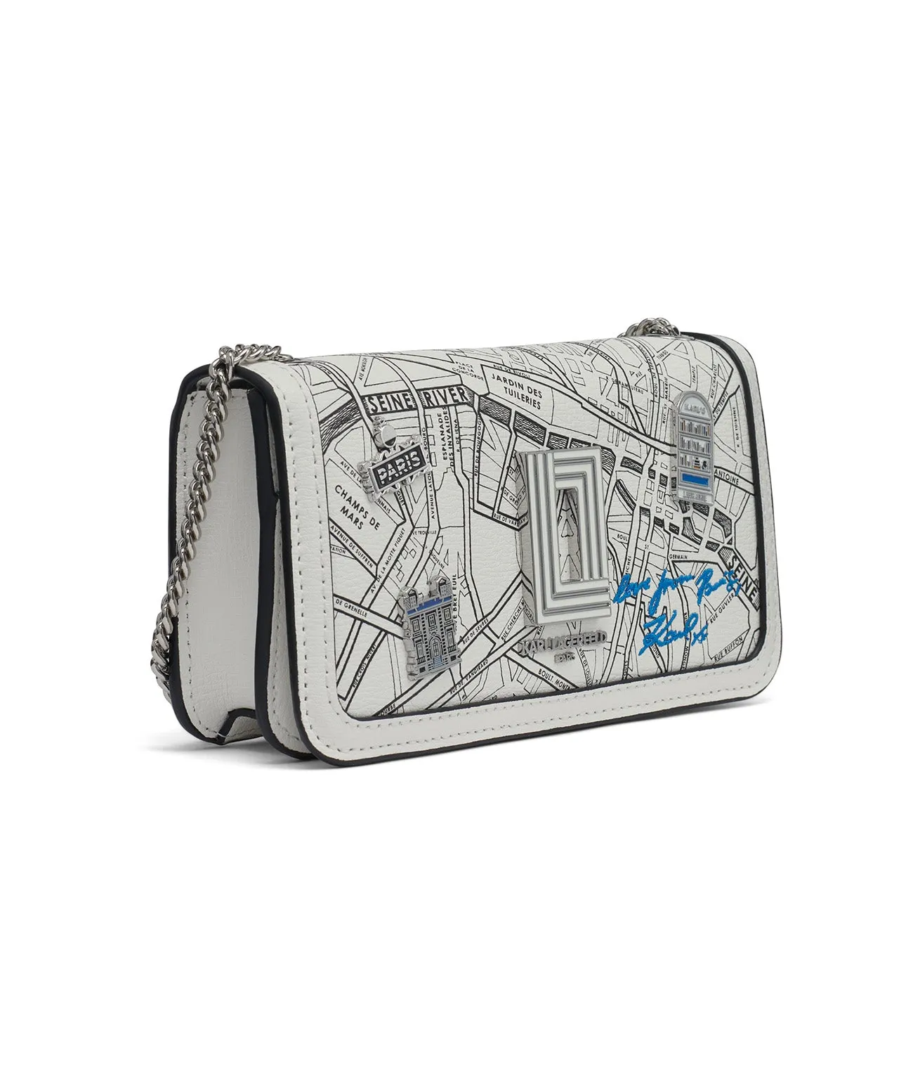 KOSETTE TRAVEL PRINT SHOULDER BAG sold by Karl Lagerfeld Paris product image thumbnail 2