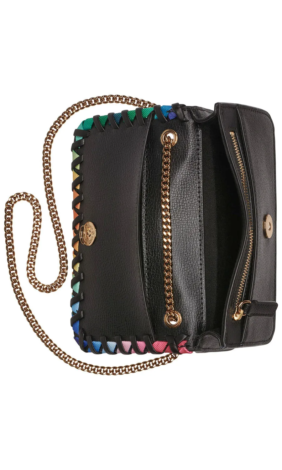 KOSETTE RAINBOW STITCH SHOULDER BAG sold by Karl Lagerfeld Paris product image thumbnail 4