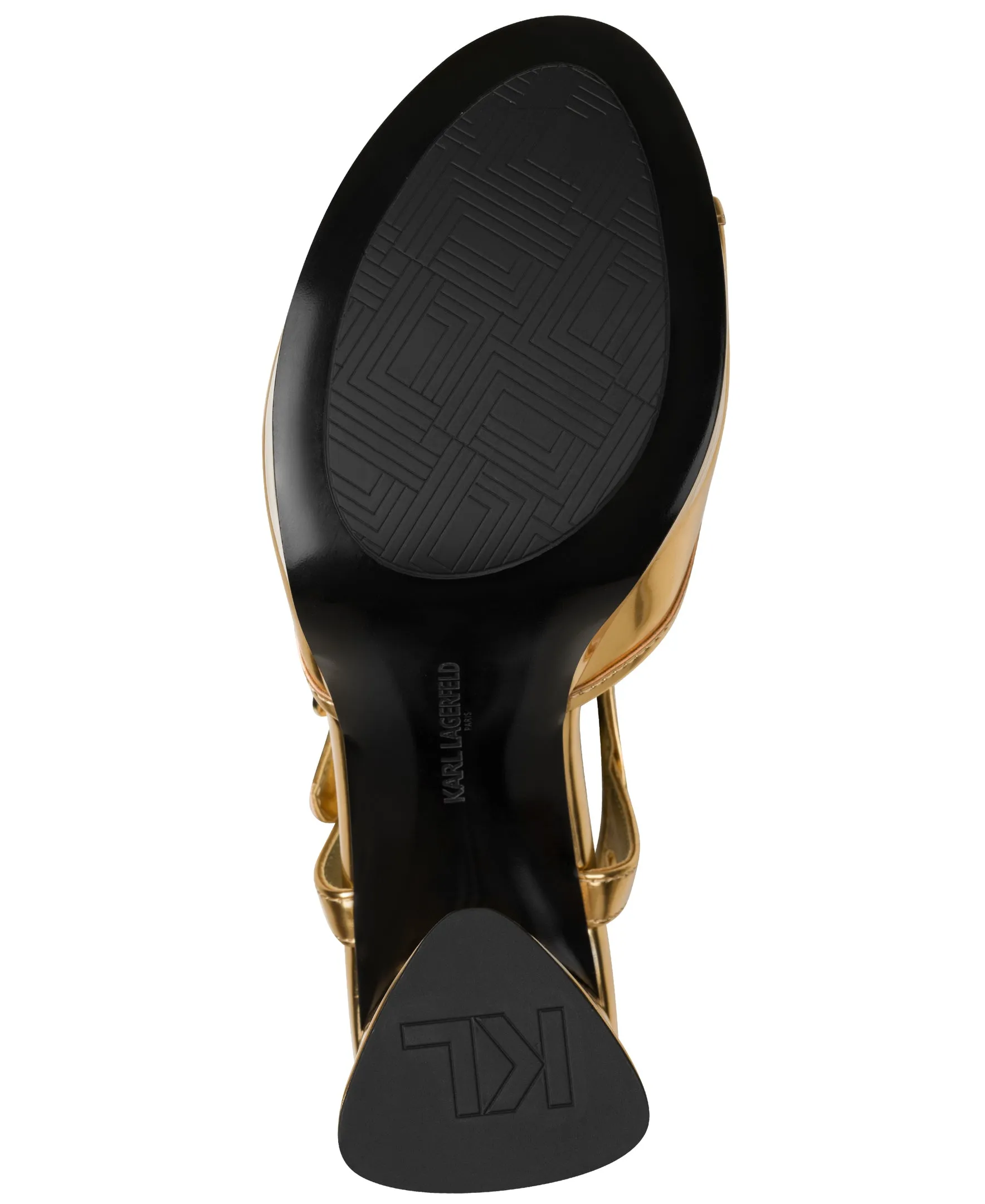 HALLET PLATFORM ANKLE STRAP SANDAL sold by Karl Lagerfeld Paris product image thumbnail 5