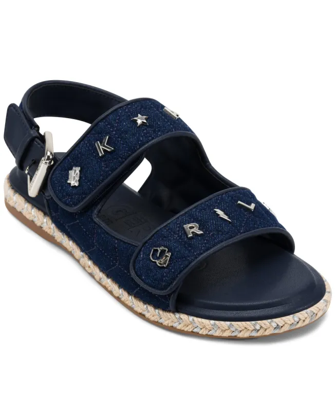 CHARLAY STUDS ANKLE STRAP ESPADRILLE sold by Karl Lagerfeld Paris