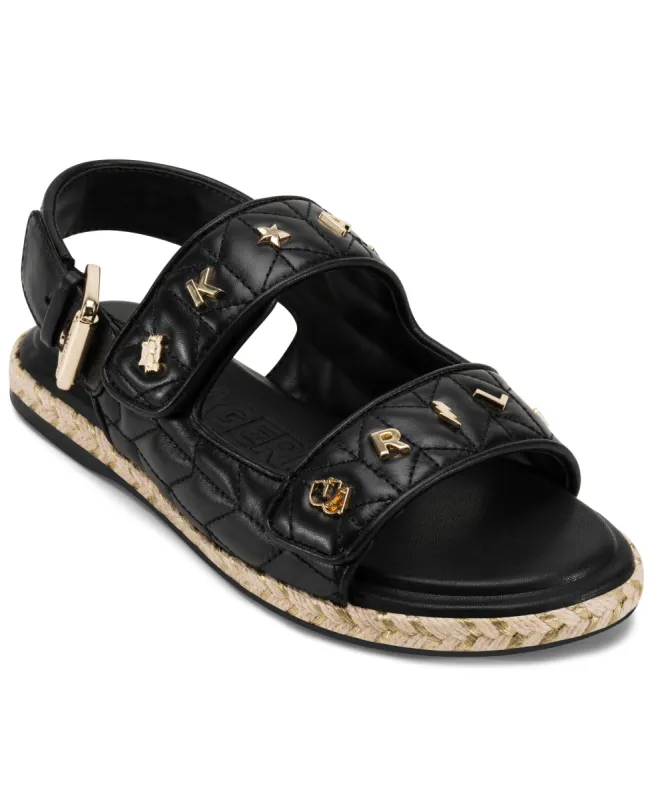 CHARLAY STUDS ANKLE STRAP ESPADRILLE sold by Karl Lagerfeld Paris