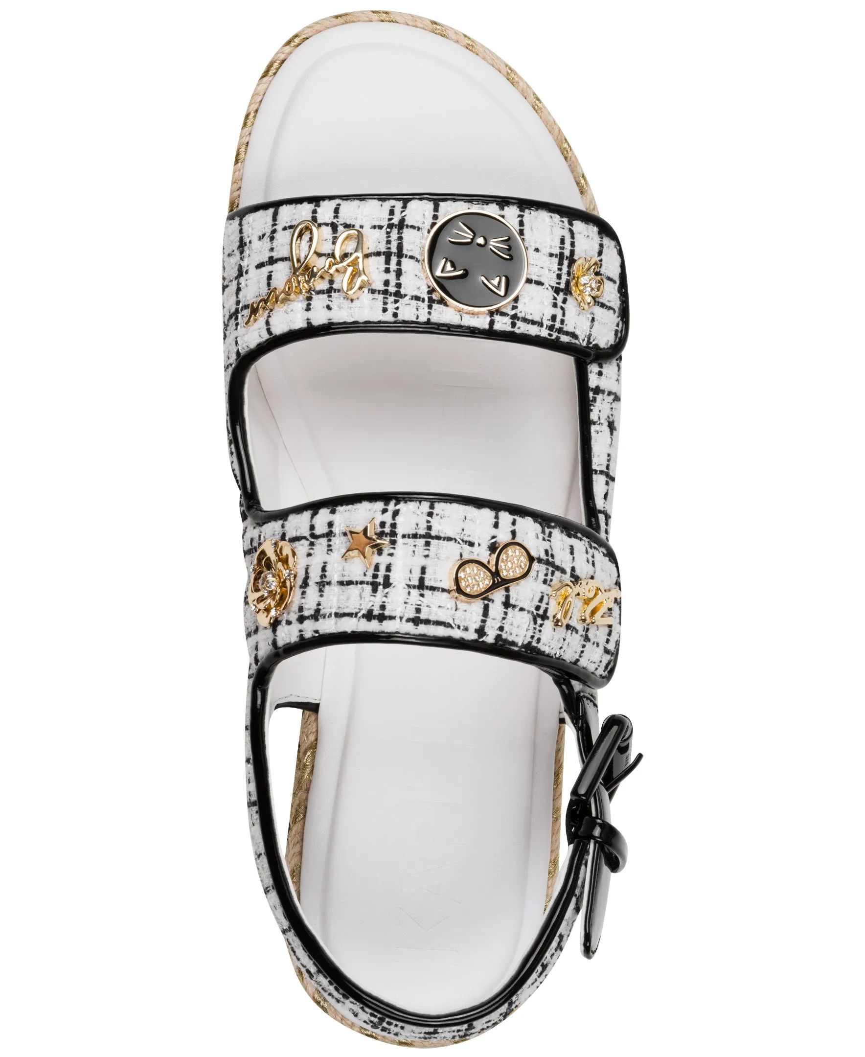 CHARLAY ANKLE STRAP ESPADRILLE sold by Karl Lagerfeld Paris product image thumbnail 3