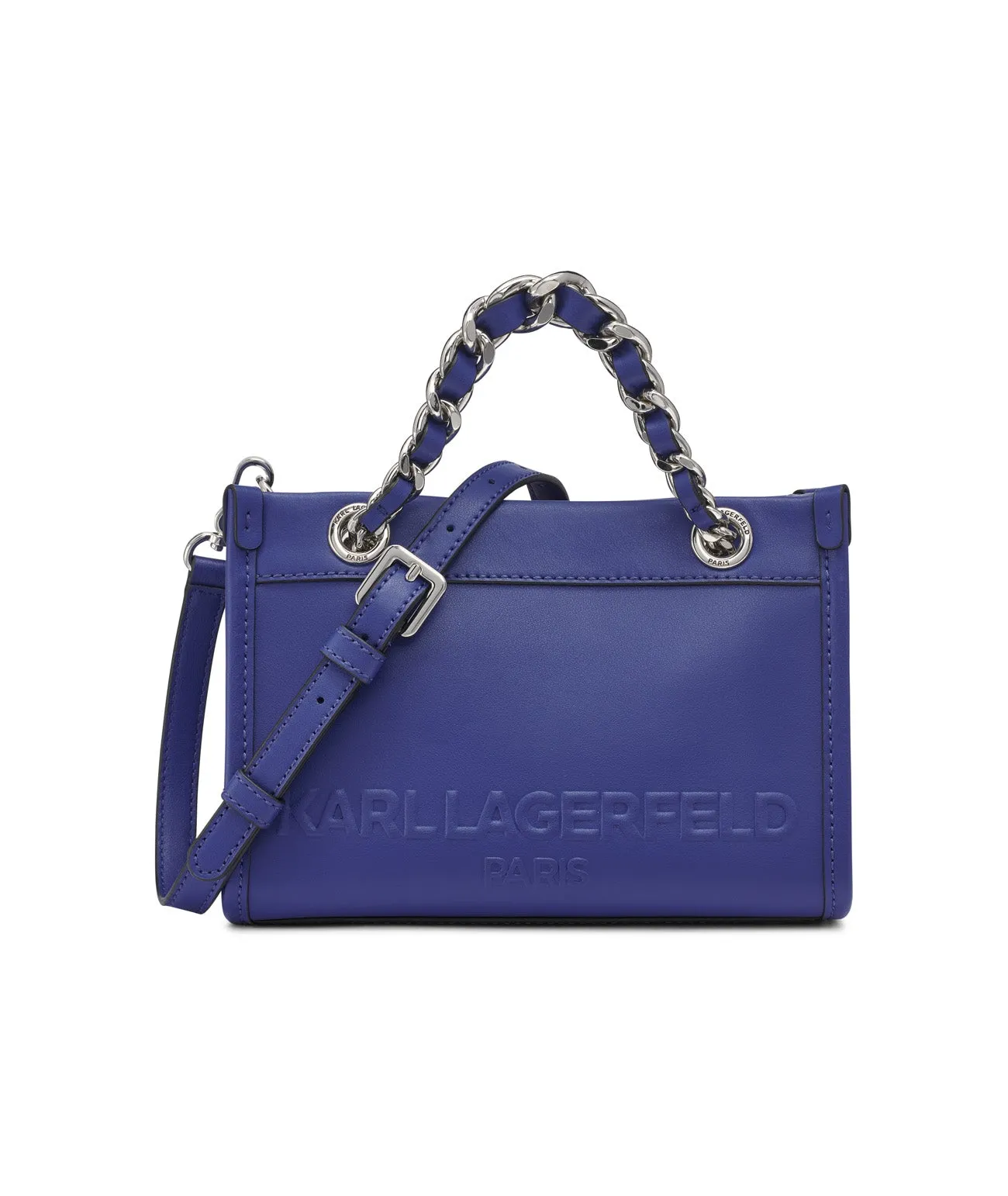 SAVOIE SMALL LEATHER CROSSBODY sold by Karl Lagerfeld Paris
