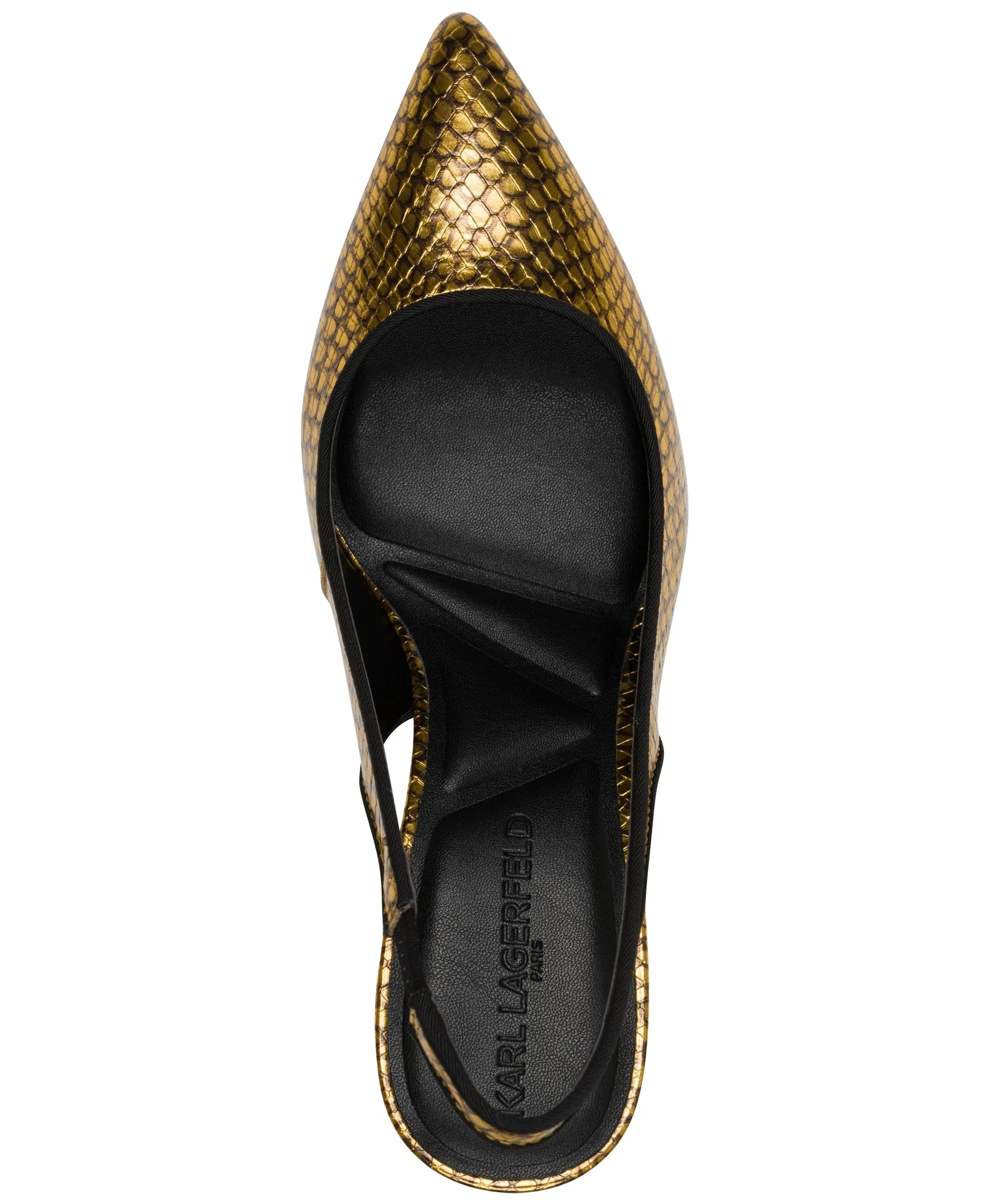 ROSALYN SLINGBACK PUMP sold by Karl Lagerfeld Paris product image thumbnail 3