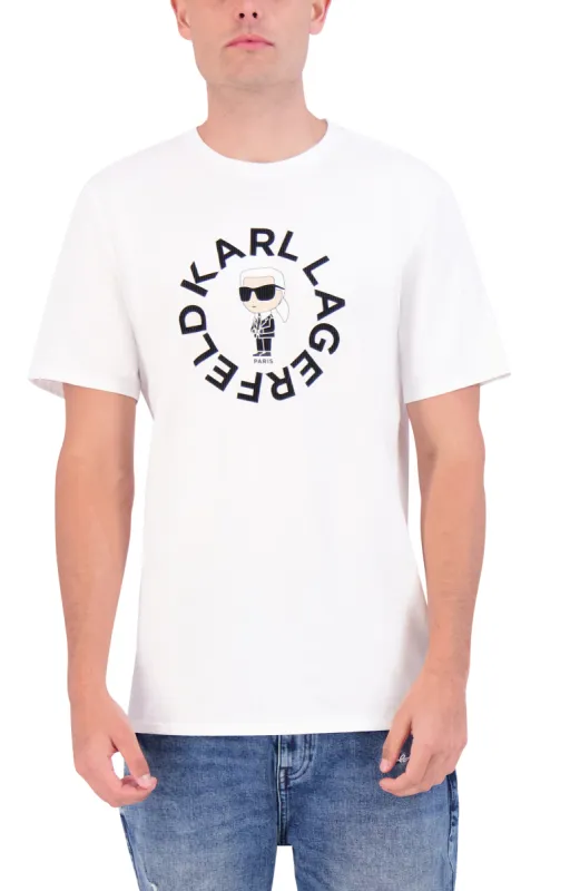 LITTLE KARL CHARACTER LOGO TEE sold by Karl Lagerfeld Paris