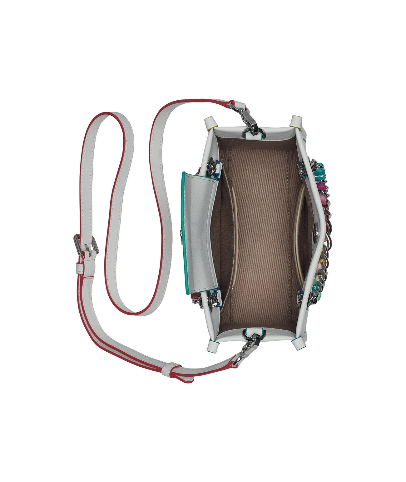 SAVOIE SMALL LEATHER CROSSBODY sold by Karl Lagerfeld Paris product image thumbnail 4