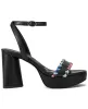 HADEN PLATFORM ANKLE STRAP SANDAL sold by Karl Lagerfeld Paris