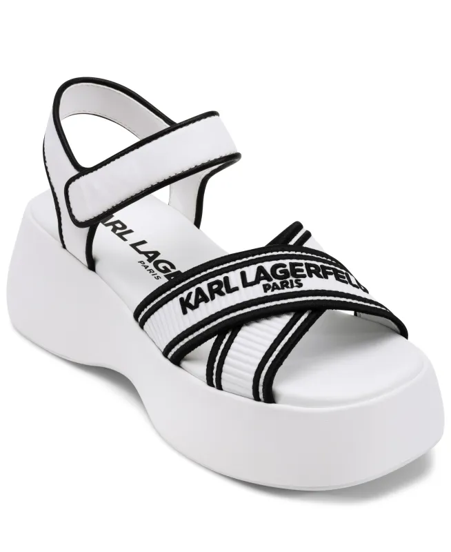 MEDDI PLATFORM SANDAL sold by Karl Lagerfeld Paris
