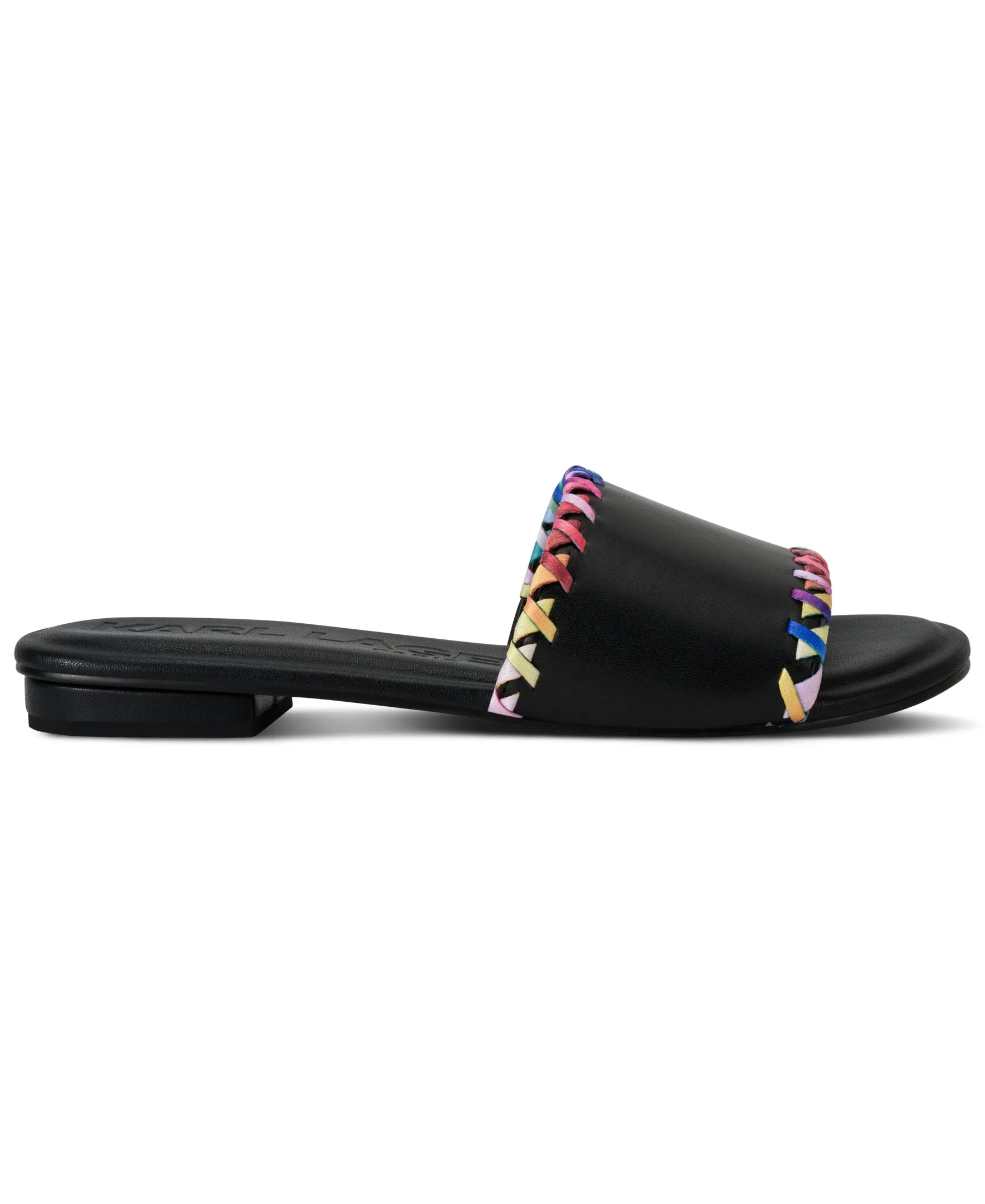 CENIE FLAT SLIDE sold by Karl Lagerfeld Paris product image thumbnail 2