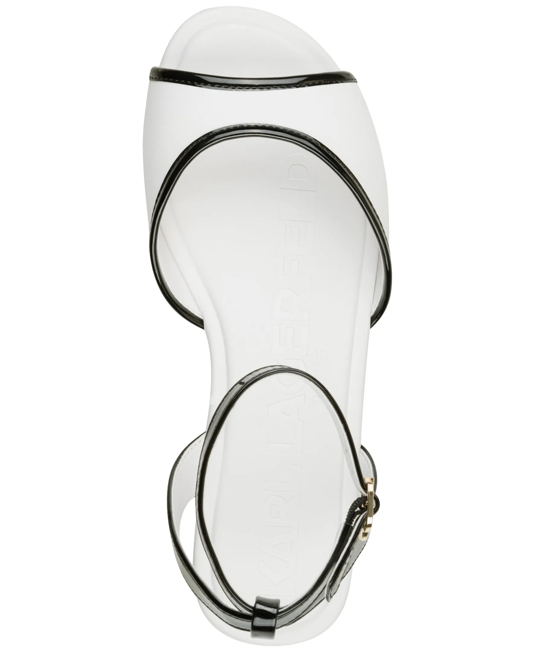 CABRIA ANKLE STRAP FLAT SANDAL sold by Karl Lagerfeld Paris product image thumbnail 3