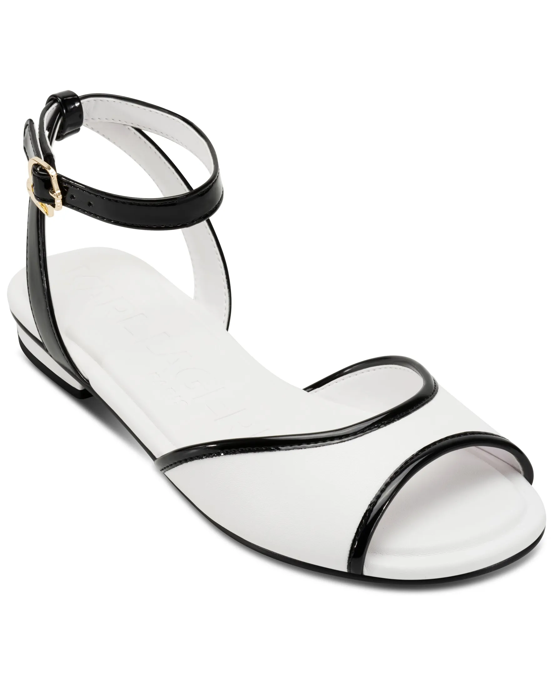 CABRIA ANKLE STRAP FLAT SANDAL sold by Karl Lagerfeld Paris