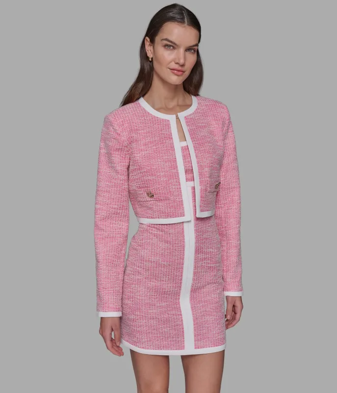 KNIT TWEED LADY JACKET sold by Karl Lagerfeld Paris