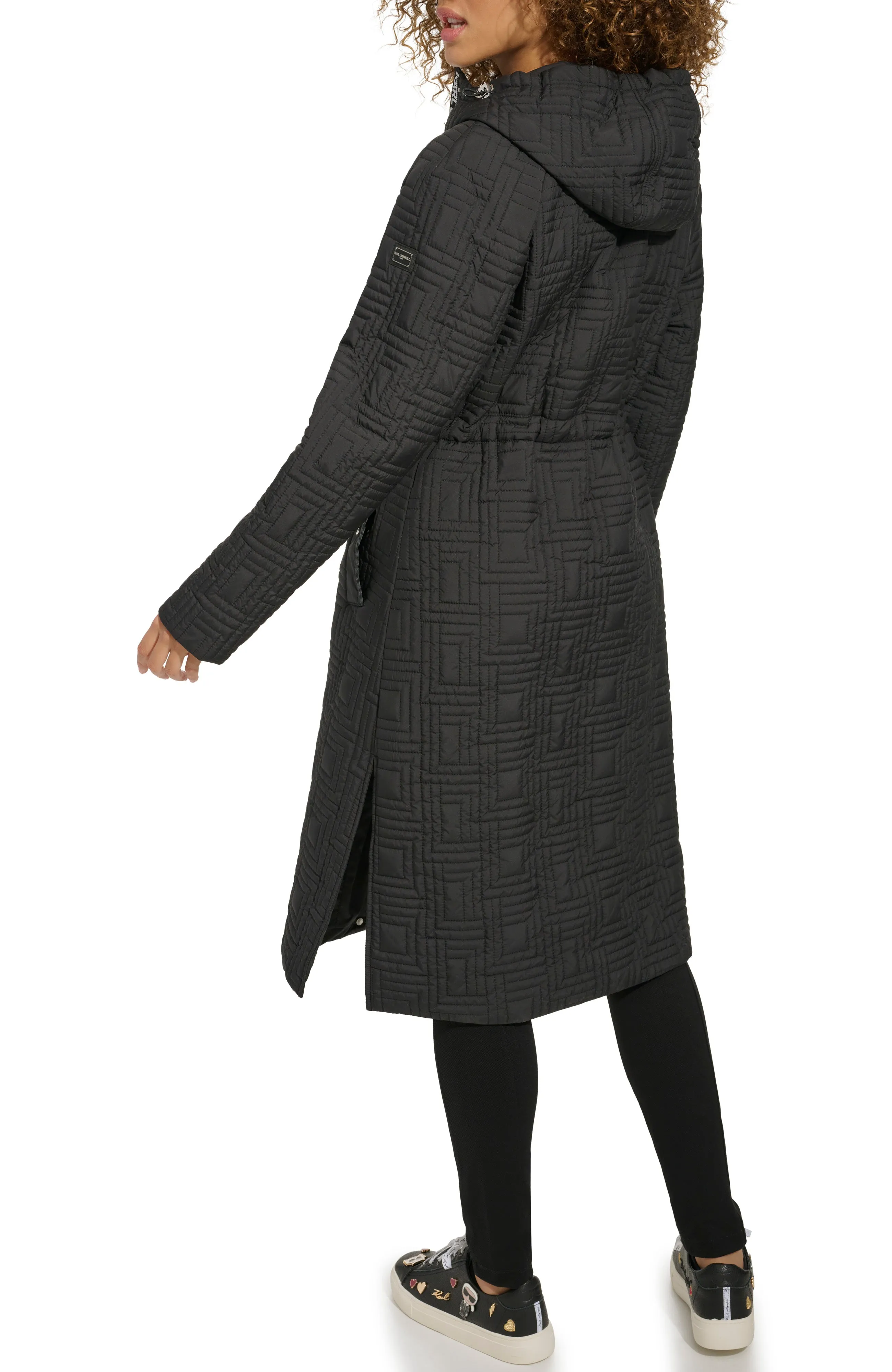 QUILTED MIDI JACKET sold by Karl Lagerfeld Paris product image thumbnail 2