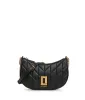 LAFAYETTE QUILTED DEMI CRESCENT CROSSBODY CLUTCH sold by Karl Lagerfeld Paris