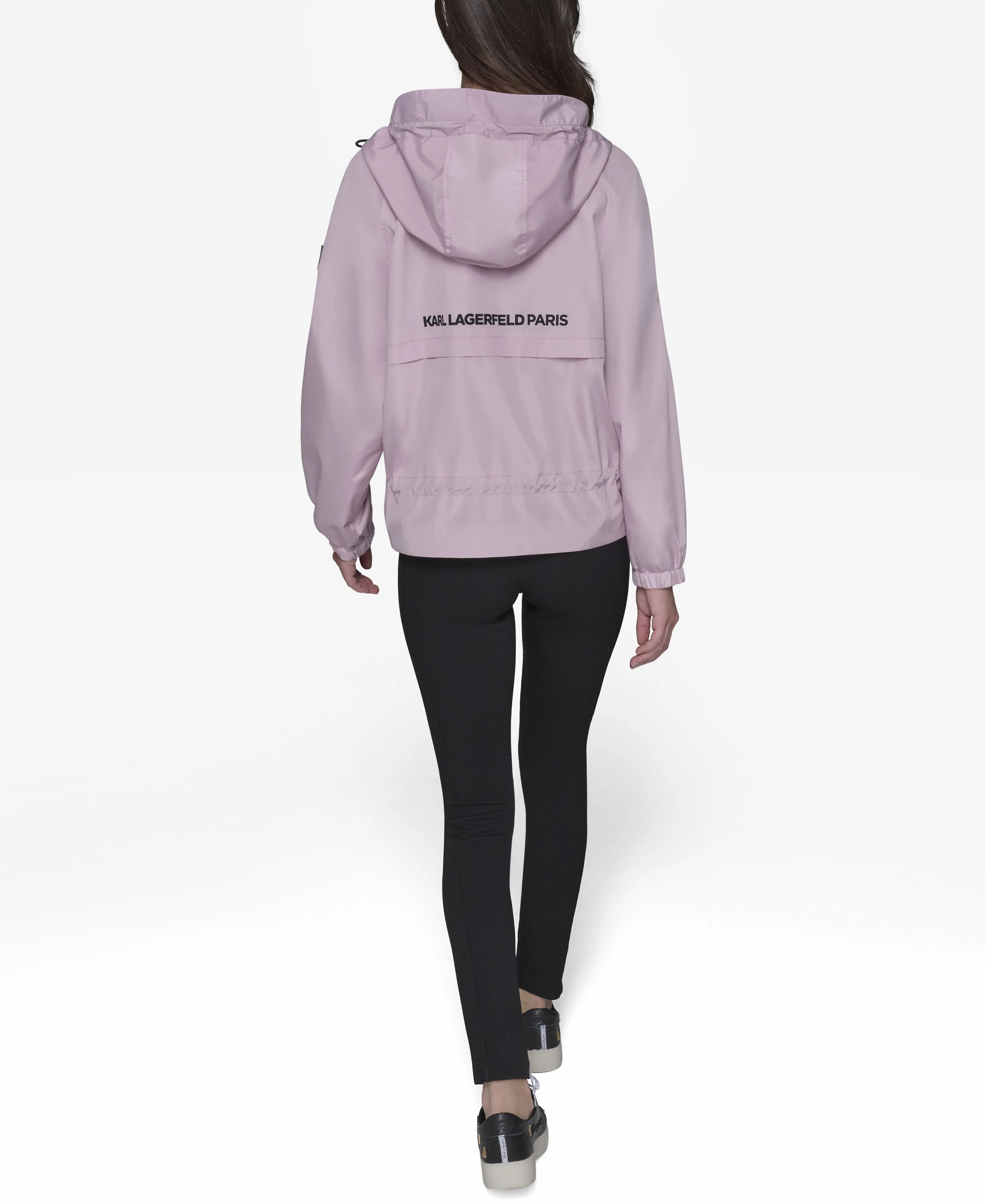 PEPLUM BOMBER WITH HOOD sold by Karl Lagerfeld Paris product image thumbnail 2