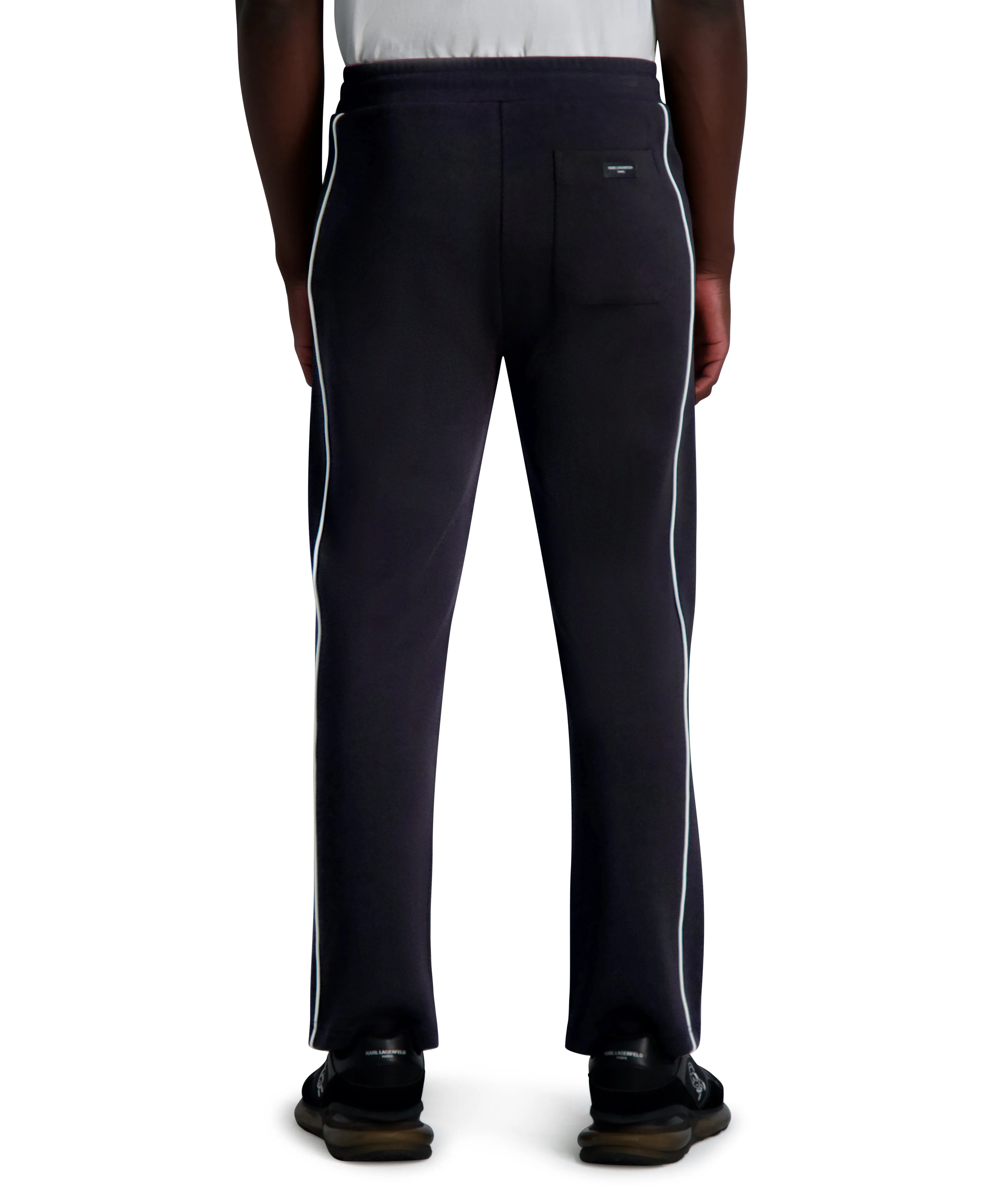 TIPPED TRACK PANT BLACK sold by Karl Lagerfeld Paris product image thumbnail 2