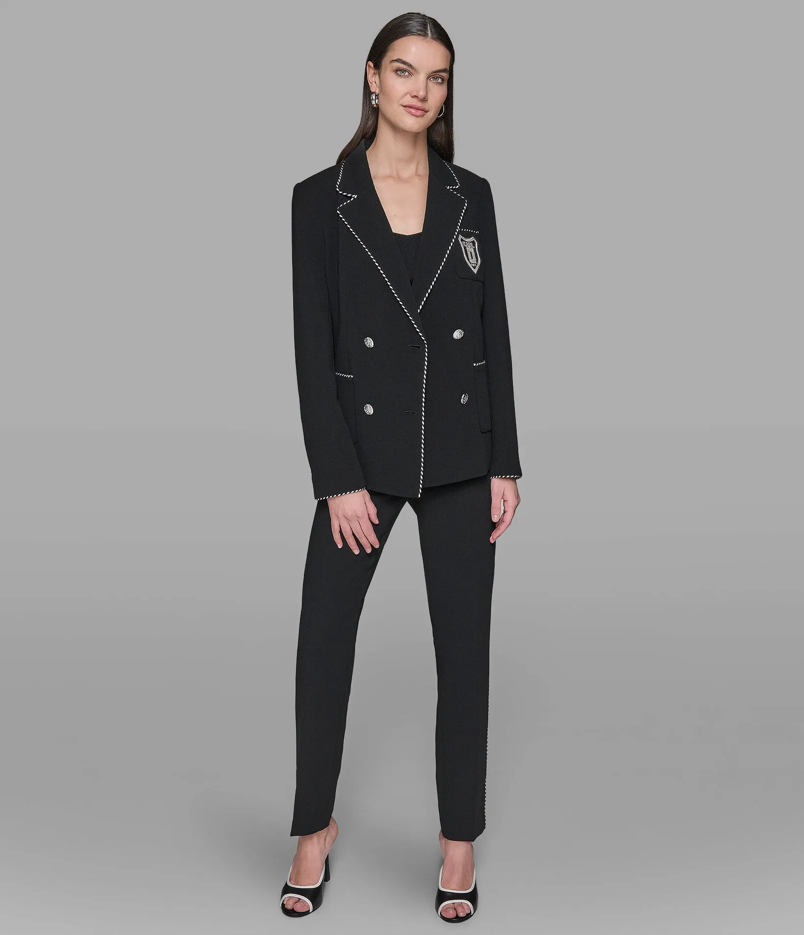 KARL PATCH VARSITY BLAZER sold by Karl Lagerfeld Paris product image thumbnail 3