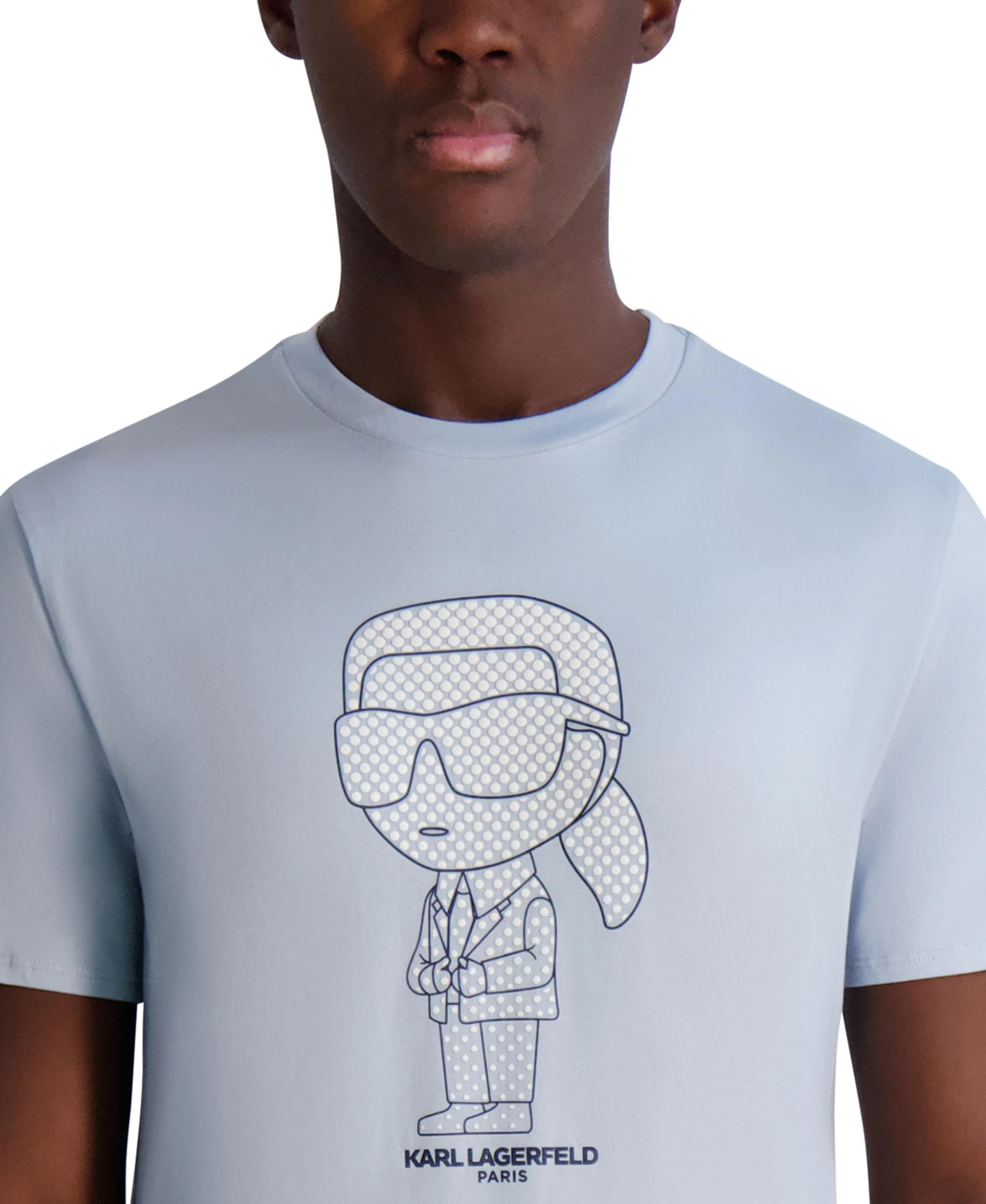 RUBBERIZED KARL LOGO T-SHIRT sold by Karl Lagerfeld Paris product image thumbnail 5
