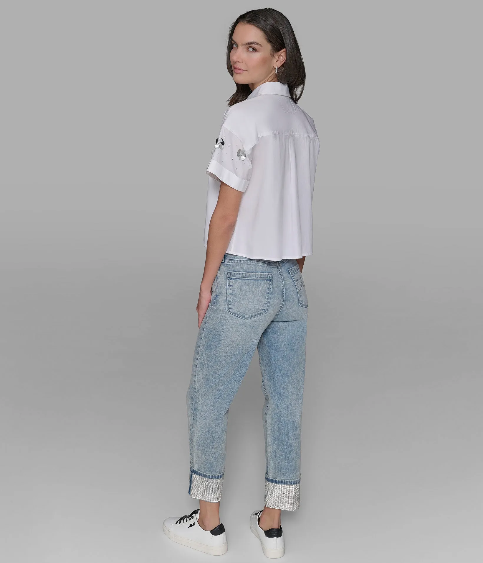 SKETCH CAMP POPLIN SHIRT sold by Karl Lagerfeld Paris product image thumbnail 2