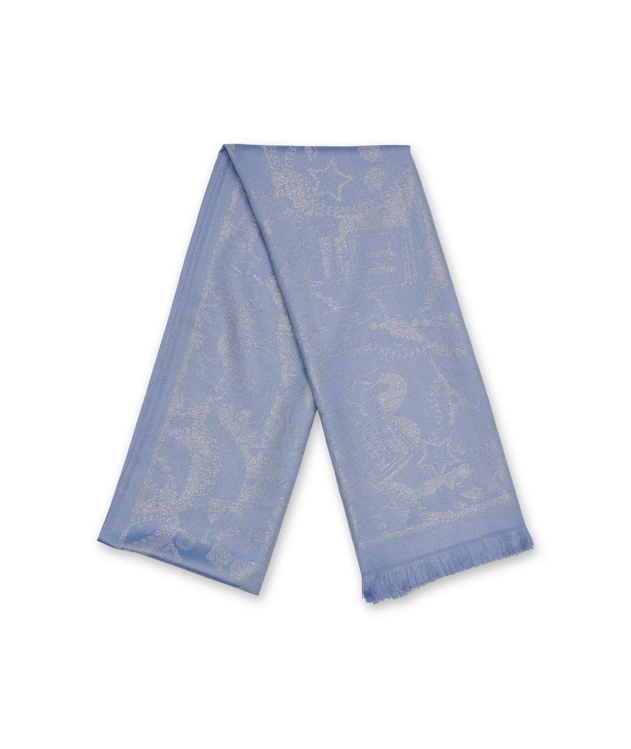 PEARLS AND CHAINS METALLIC SCARF sold by Karl Lagerfeld Paris product image thumbnail 2