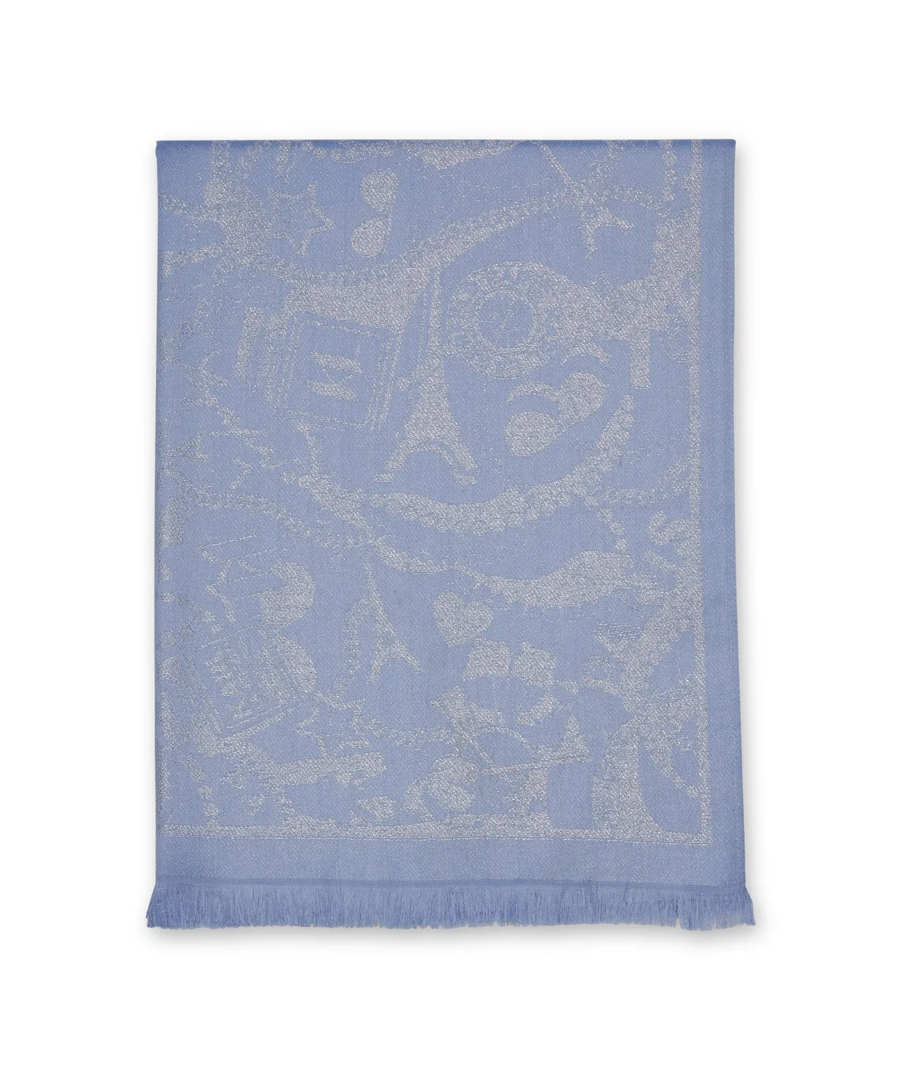 PEARLS AND CHAINS METALLIC SCARF sold by Karl Lagerfeld Paris product image thumbnail 3