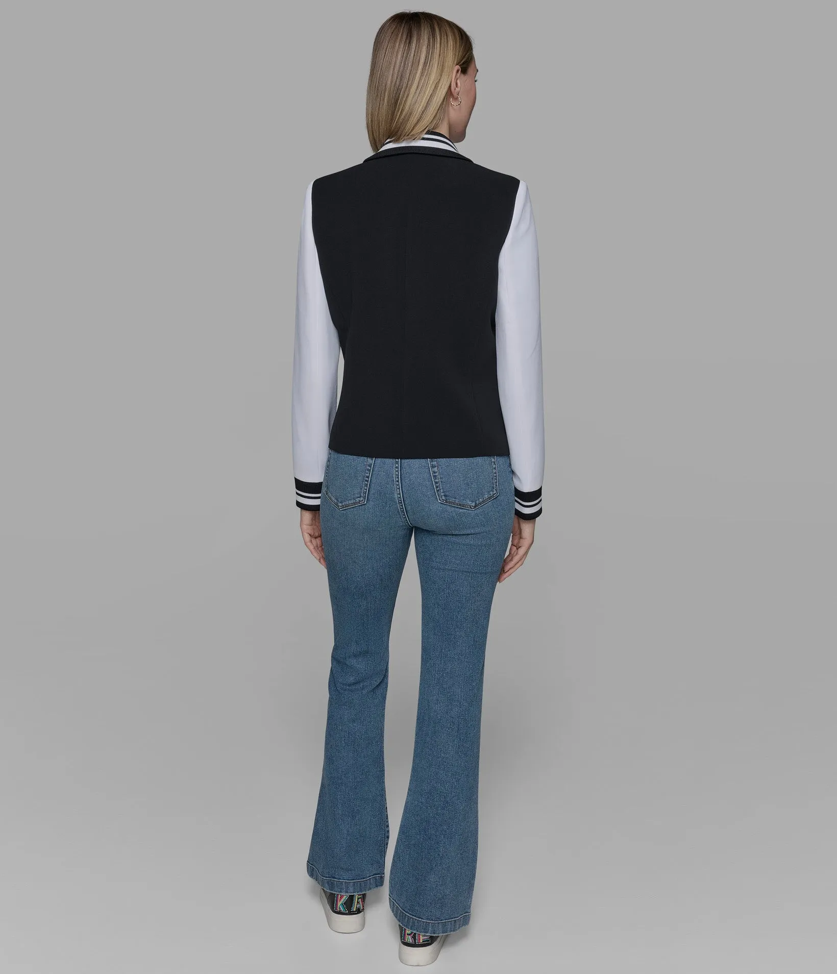 VARSITY BLAZER JACKET sold by Karl Lagerfeld Paris product image thumbnail 2