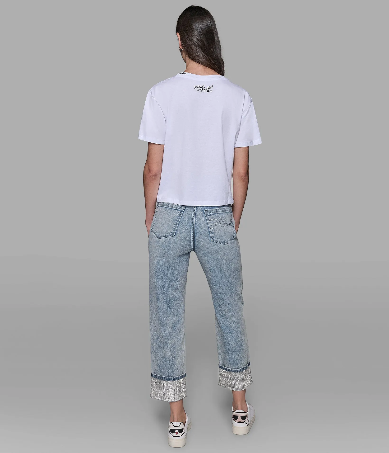 MINI KARL LOGO TEE sold by Karl Lagerfeld Paris product image thumbnail 2