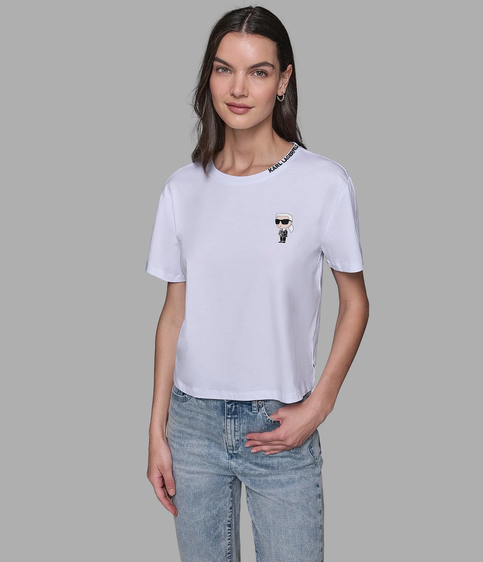 MINI KARL LOGO TEE sold by Karl Lagerfeld Paris